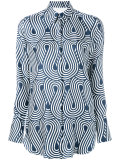 waves print shirt 