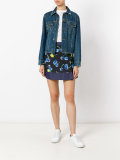 cherries print A-line skirt