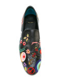 embroidered loafers 