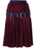 plissé pleated skirt