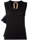 bow detail tank top