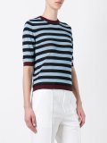 striped knitted top