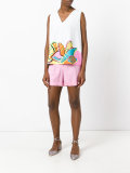 mermaid print T-shirt