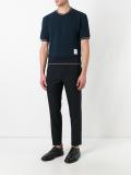 tailored cropped trousers