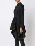 asymmetric hem long shirt