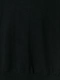buttoned V-neck jumper
