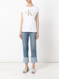 logo print T-shirt