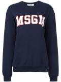 logo print sweatshirt