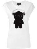 bear print T-shirt