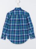 plaid button down shirt