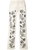 floral skinny jeans