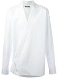 kimono poplin shirt