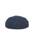checked beret