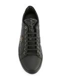 embossed crocodile effect sneakers