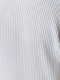 long sleeve pleated T-shirt