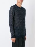 semi sheer woven jumper