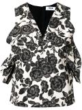 floral print blouse 