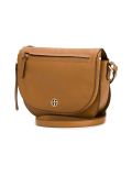 front zip saddle shoulder bag