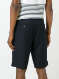 pleat detail shorts