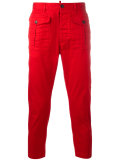 cropped cargo trousers