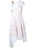 'Lunar' one shoulder dress