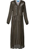 semi sheer high low dress
