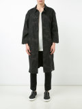 'Mach' palm print duster jacket