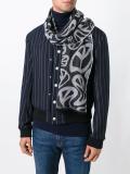 peace sign scarf