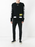 diagonal spray sweatshirt 