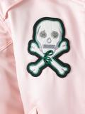 banded collar bomber jacket