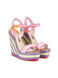 'Lucita Sand' wedge sandals