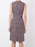 tweed fitted dress