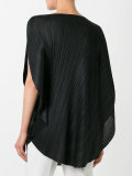 pleated blouse