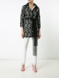 embroidered slim-fit trousers 