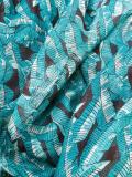 Valentino Garavani leaf print scarf