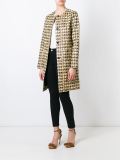 houndstooth print coat