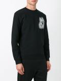 bunny print sweatshirt
