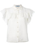 ruffled blouse