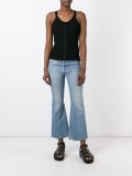 piercing detailed tank top
