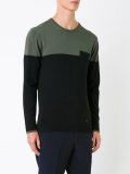 colour block jumper