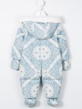 baroque print snowsuit