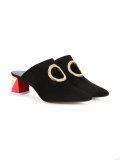 pointed toe mules