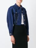 Junior Gaultier corset denim jacket