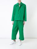'Crinkle' cropped trousers