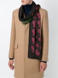 paisley print scarf