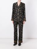 printed silk pyjamas 