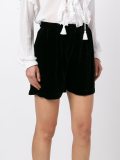 velvet shorts