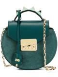 chain strap mini tote