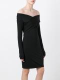 off the shoulder dress