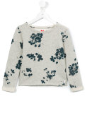 floral sweatshirt